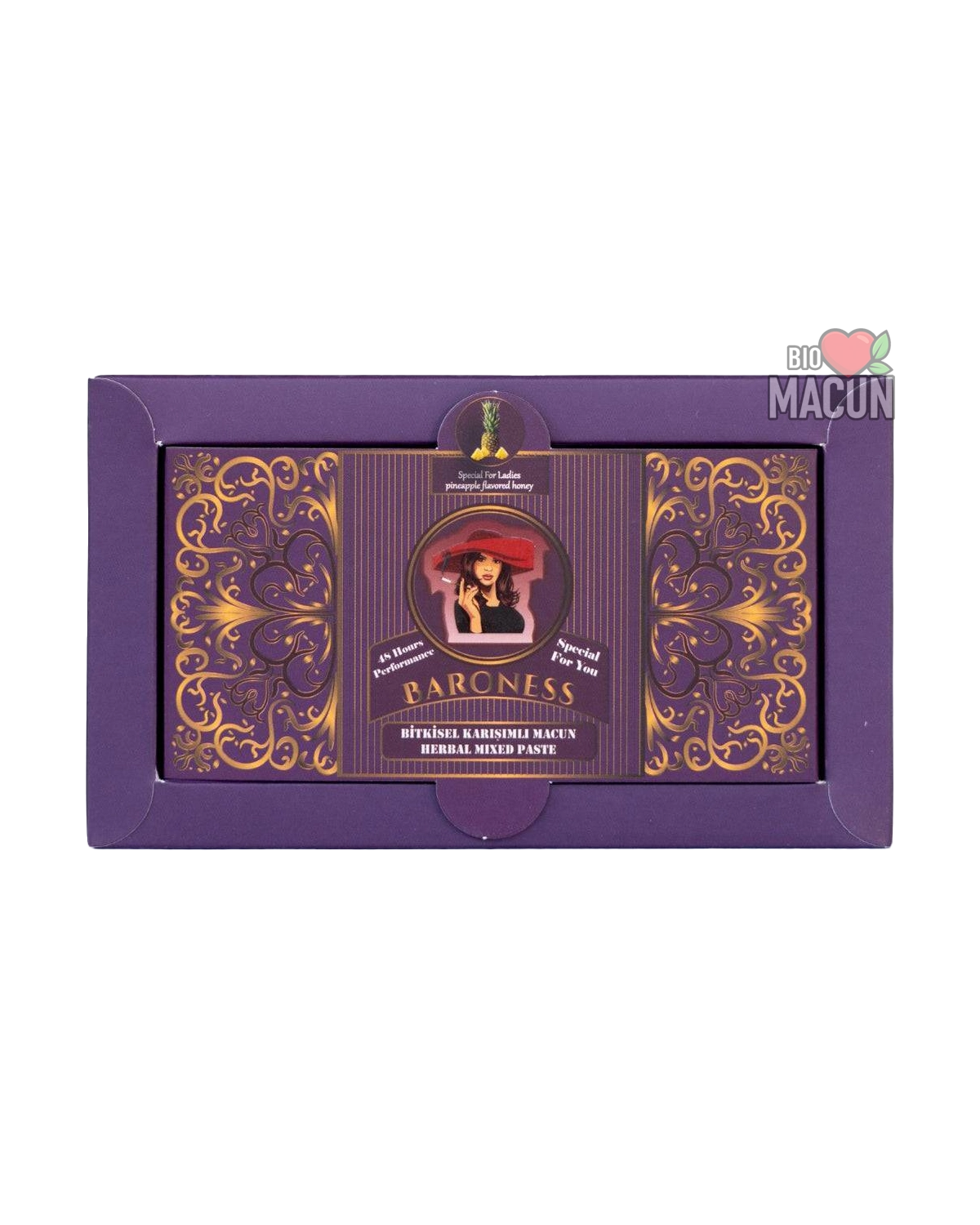 BARONESS Pineapple Macun 10×15g – епимедиум маджун за жени с вкус на ананас