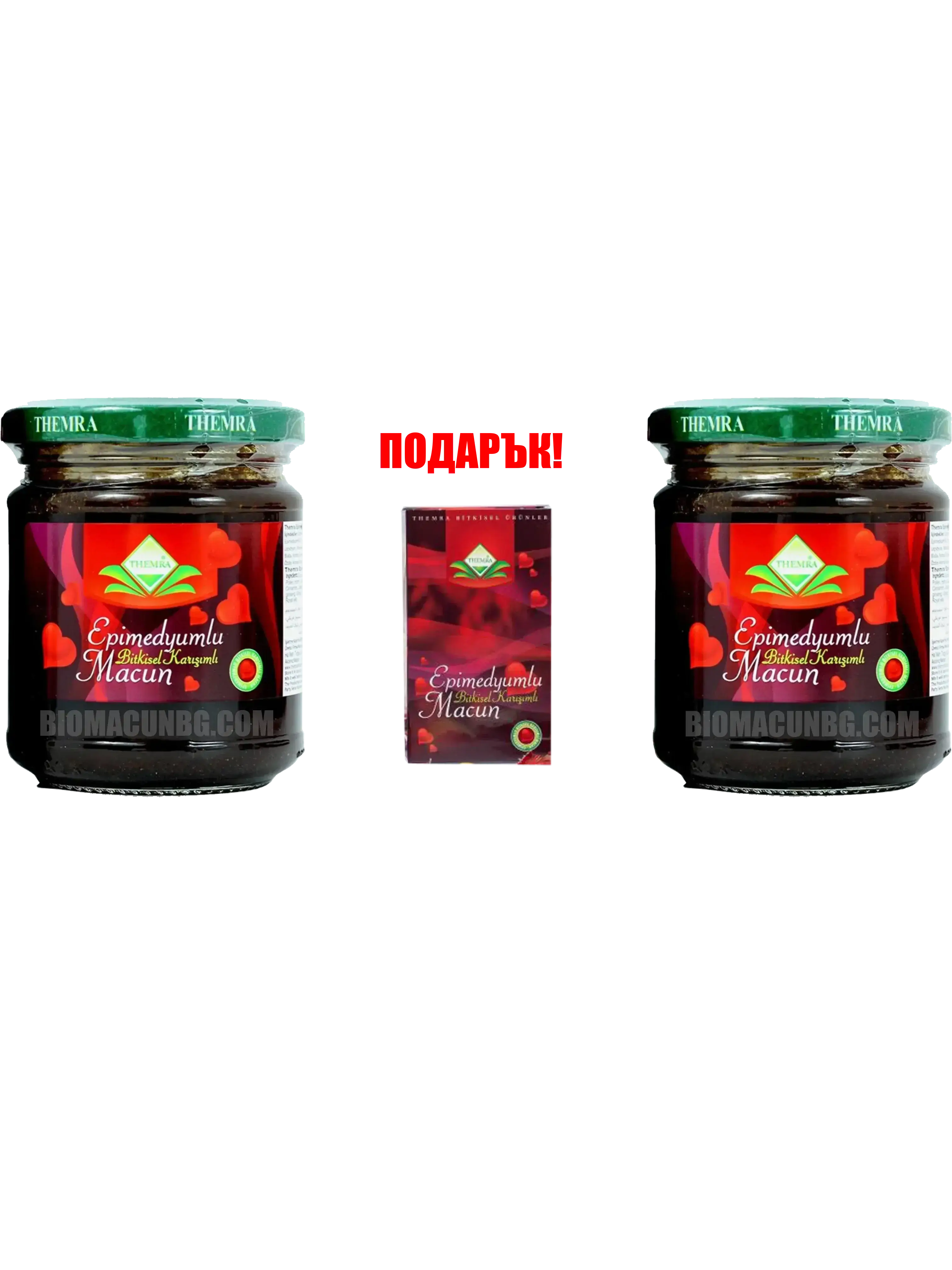 епимедиум маджун промо пакет , два буркана и подарък сашета натурални афродизиаци Hauptbild