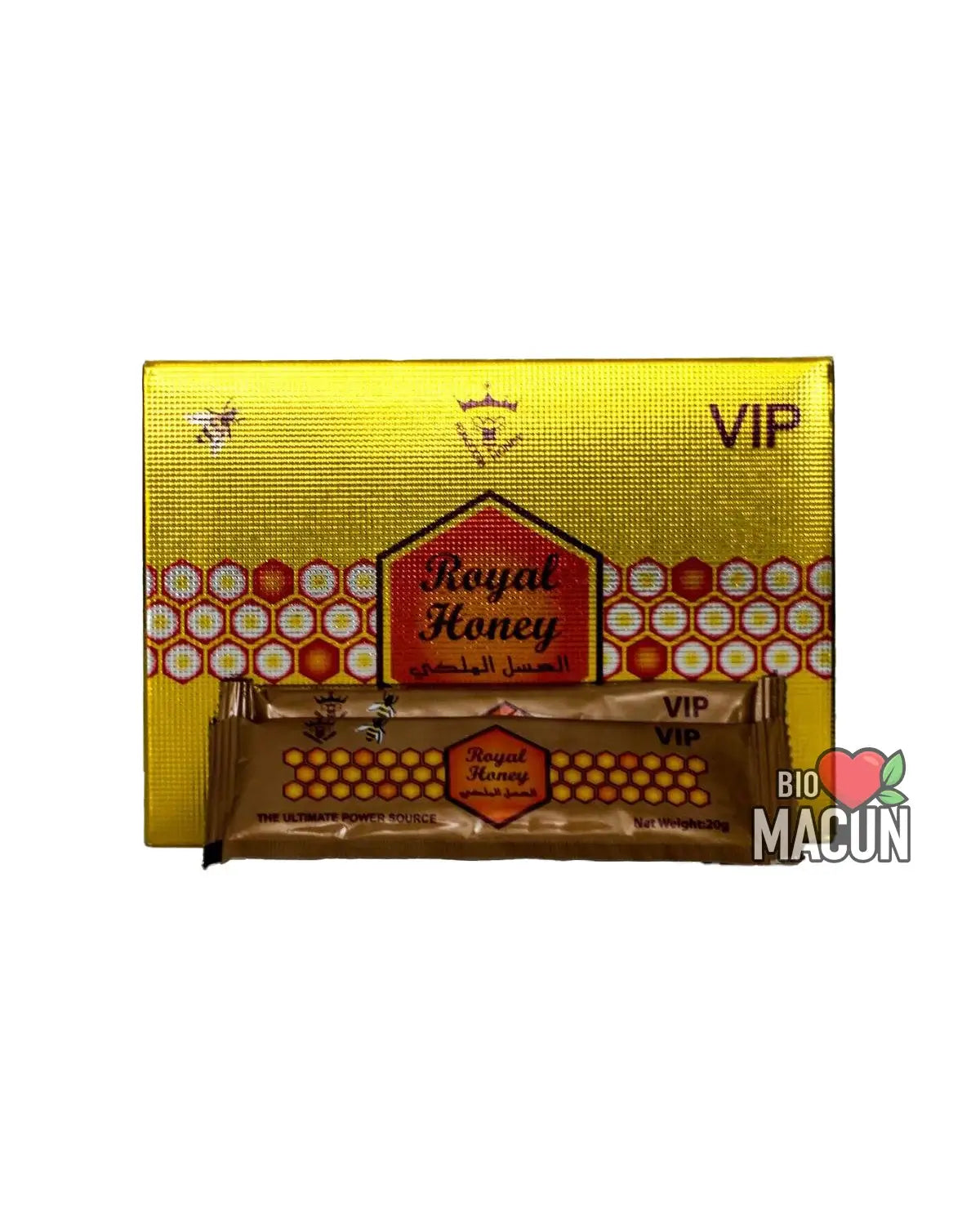 Royal Honey VIP – оригинален мед за мъже в сашета Основно изображение