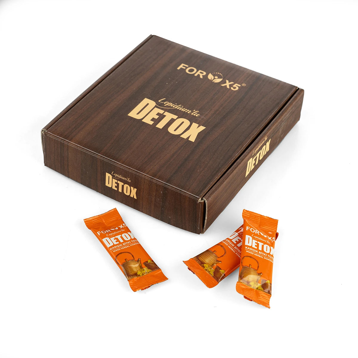 Detox For X5 билкова детокс напитка лимон – 30 сашета