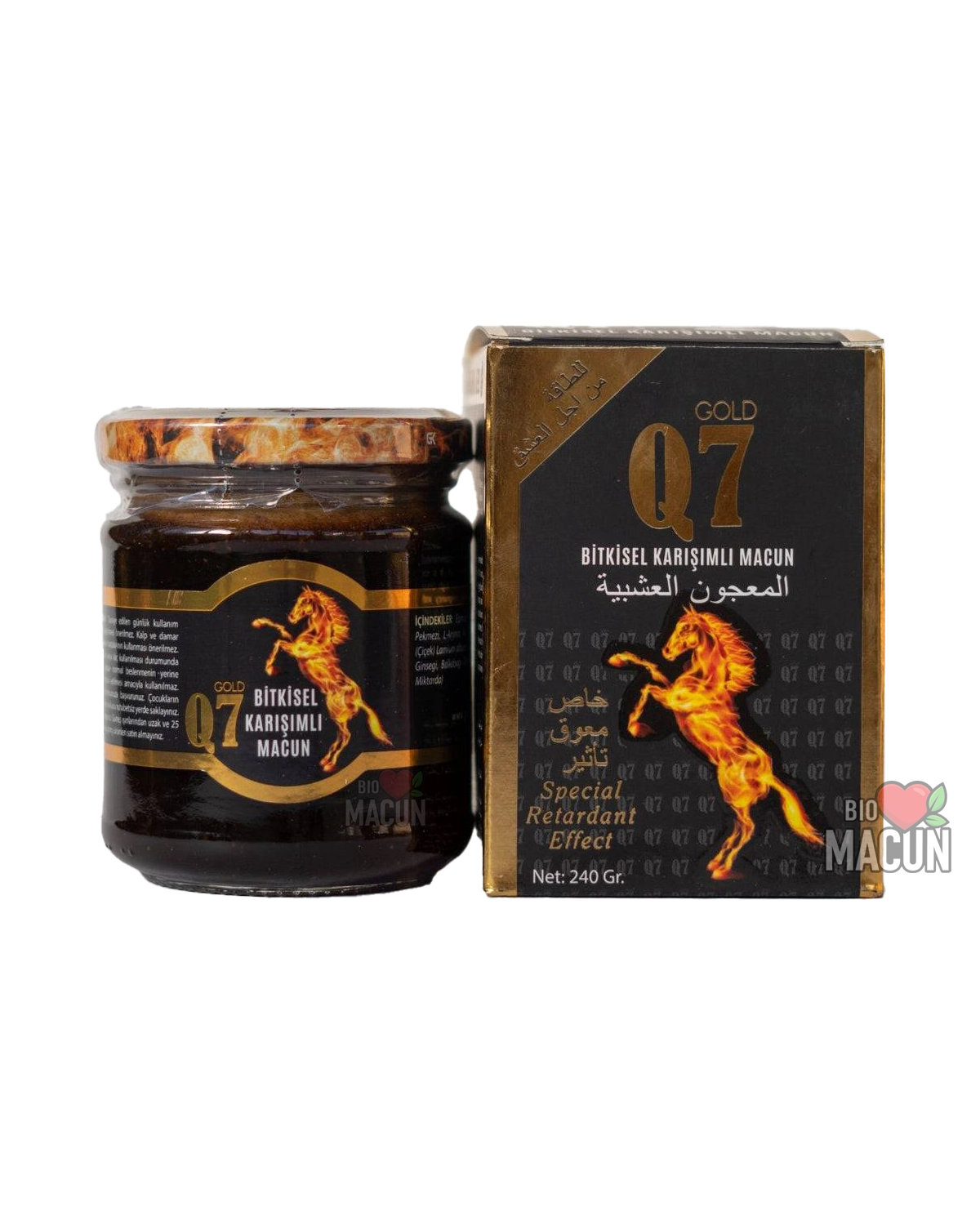 Q7 Gold Маджун 240g – натурален турски афродизиак