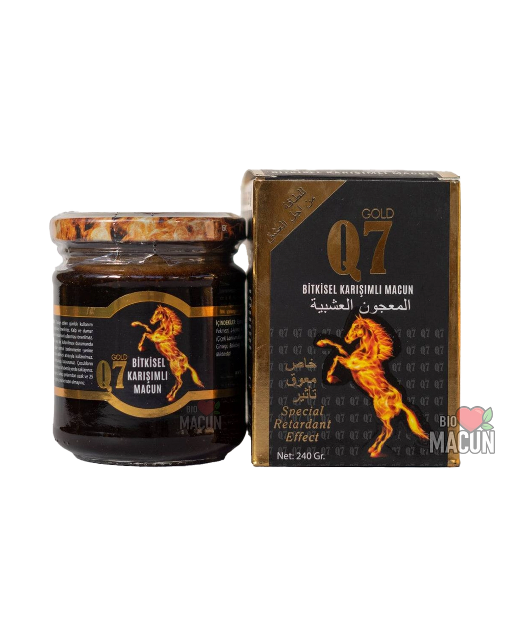 Q7 Gold Маджун 240g – натурален турски афродизиак