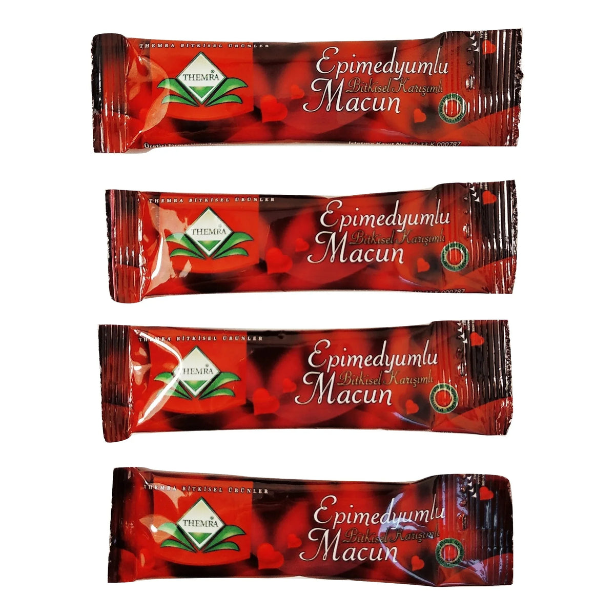 Themra Epimedium Macun дози по 12 грама в опаковки, натурална билкова добавка.